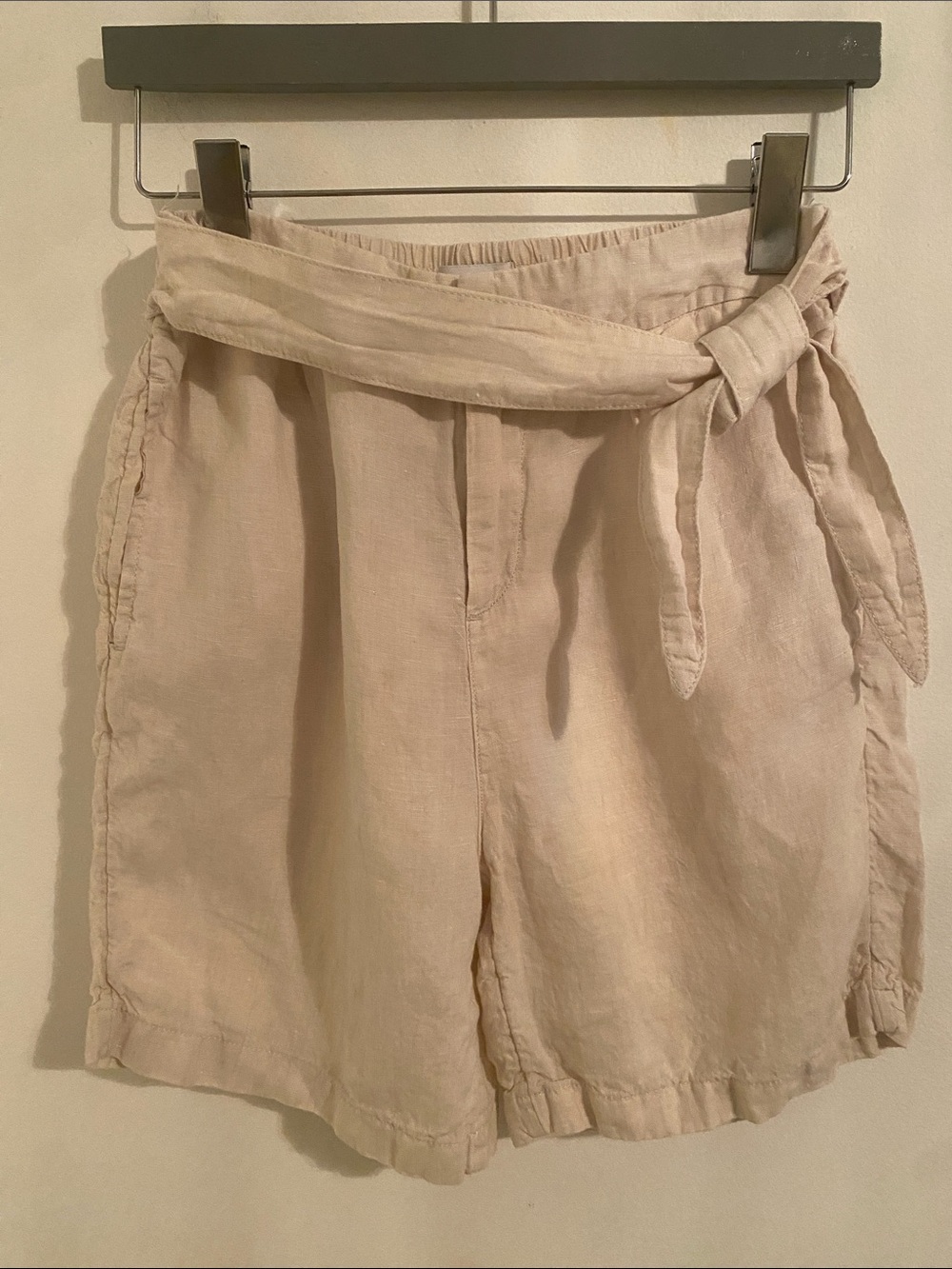 Linen ladies shorts